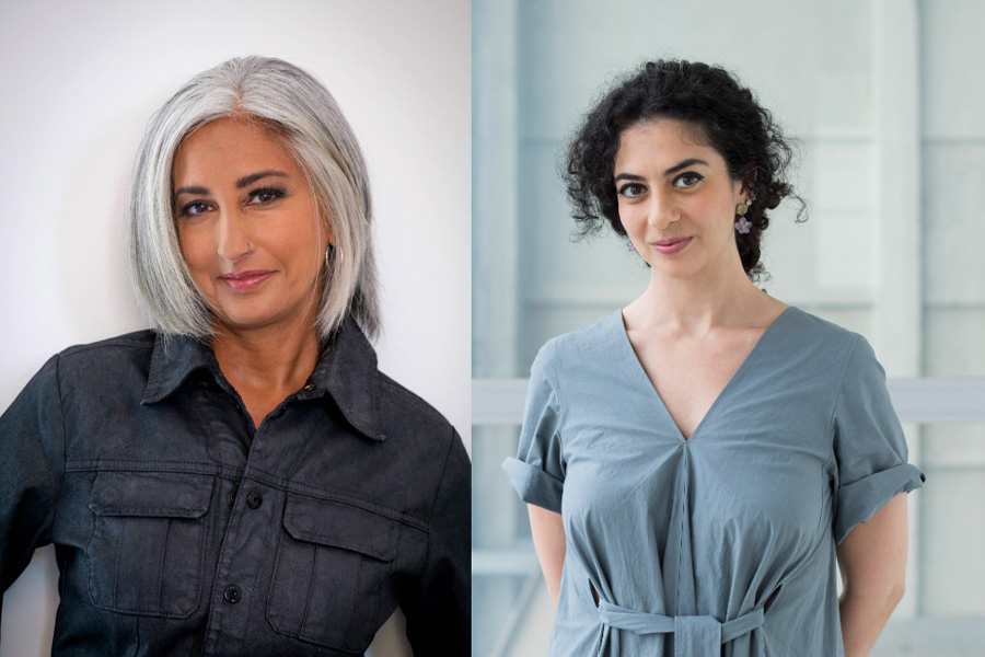 Pictured left to right: Jasbir K. Puar and Dima Srouji.