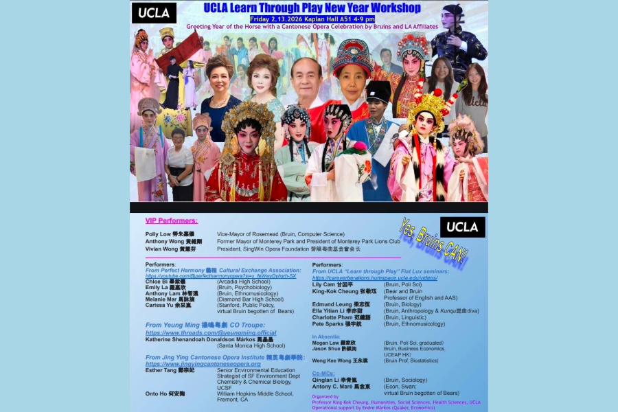 Informational flyer with text and pictures of those participating in workshop.