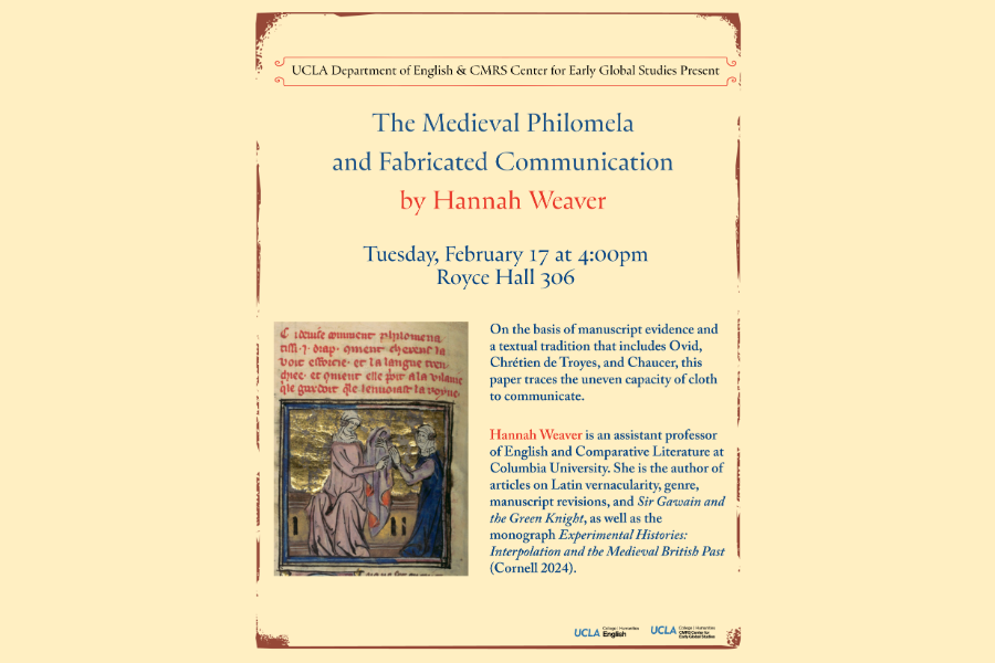 Informational flyer with text describing event.