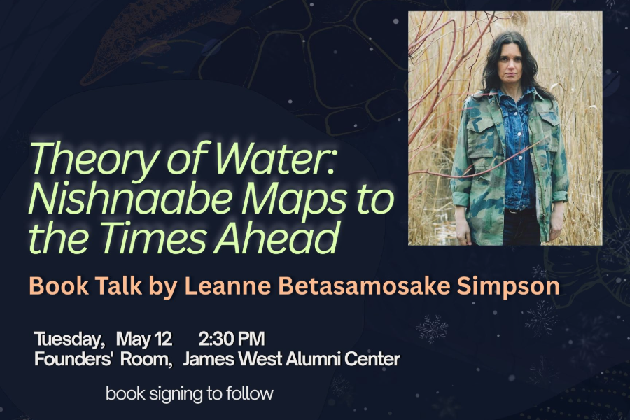 Photo of author along with text describing event.